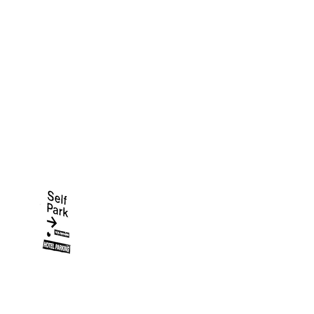 abstract black and white image letterforms