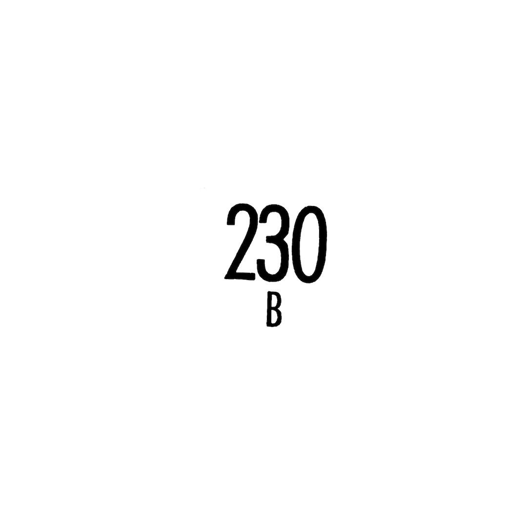 abstract black and white image letterforms