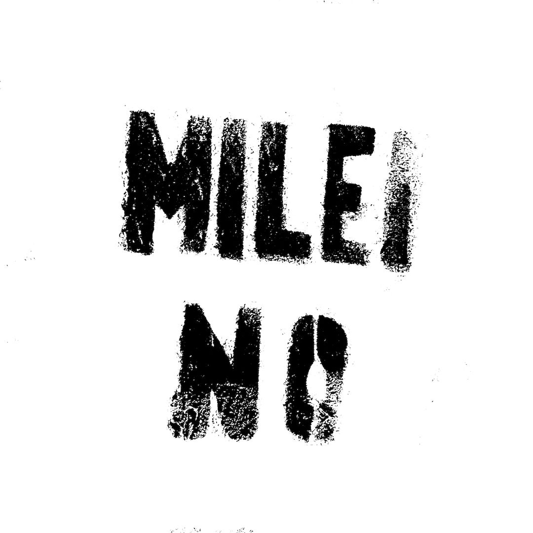 abstract black and white image letterforms