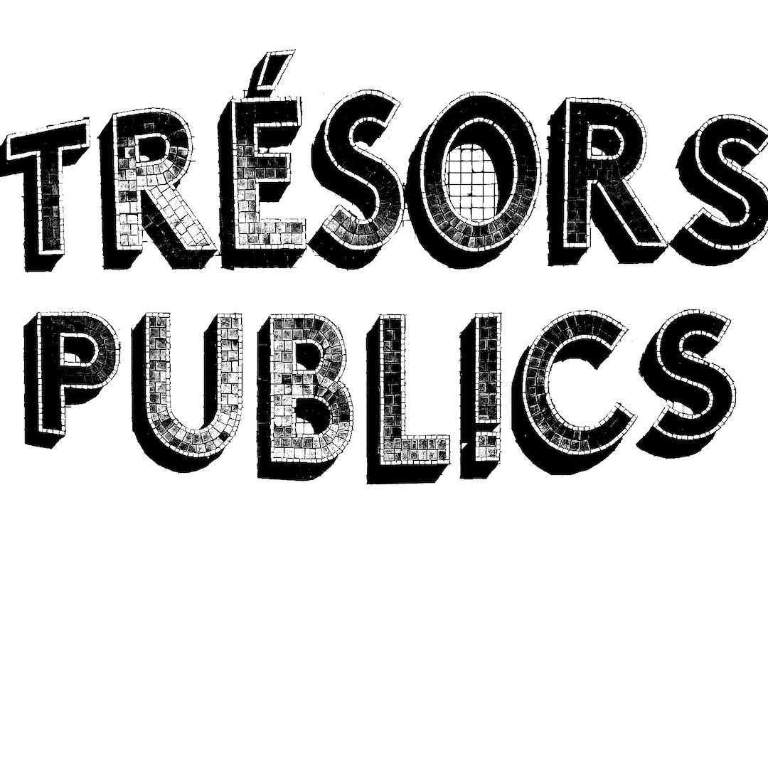 abstract black and white image letterforms