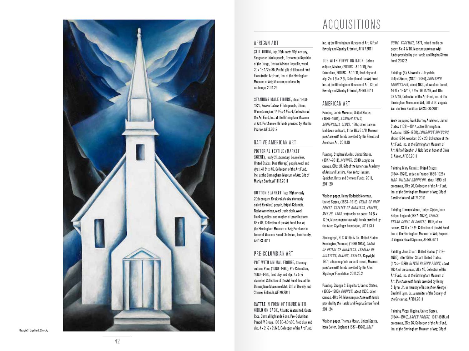 book spread