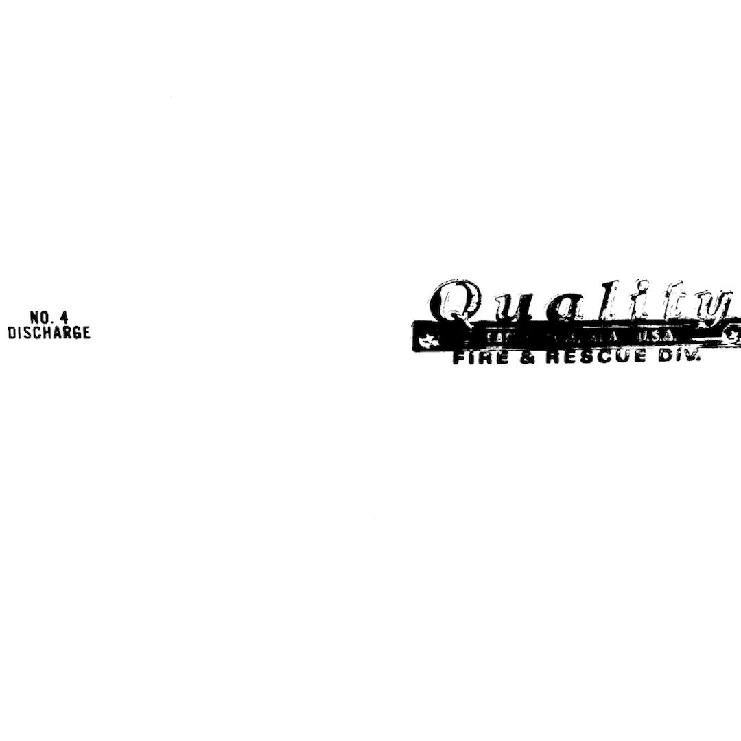 abstract black and white image letterforms
