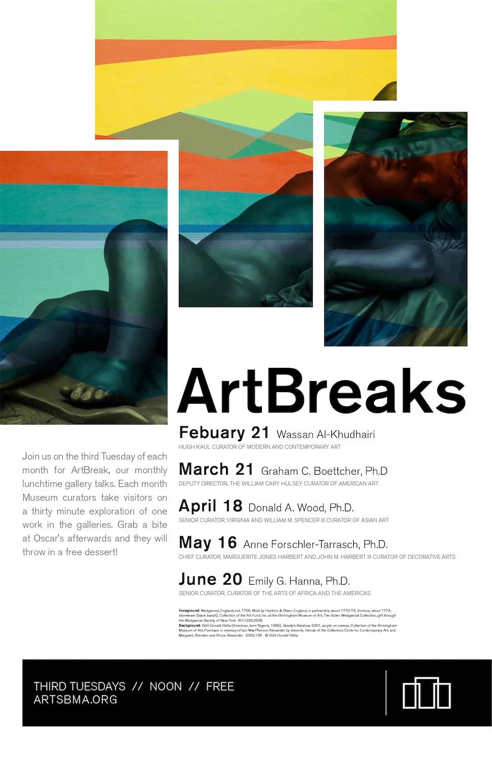 poster for after hours event at an art museum