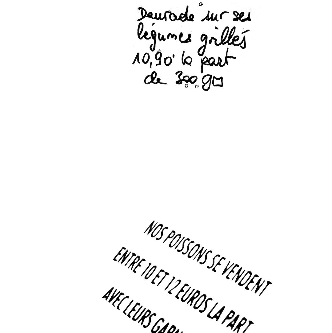 abstract black and white image letterforms