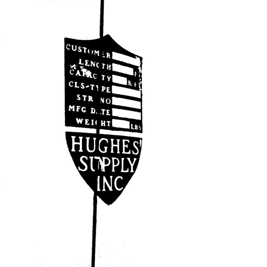abstract black and white image letterforms