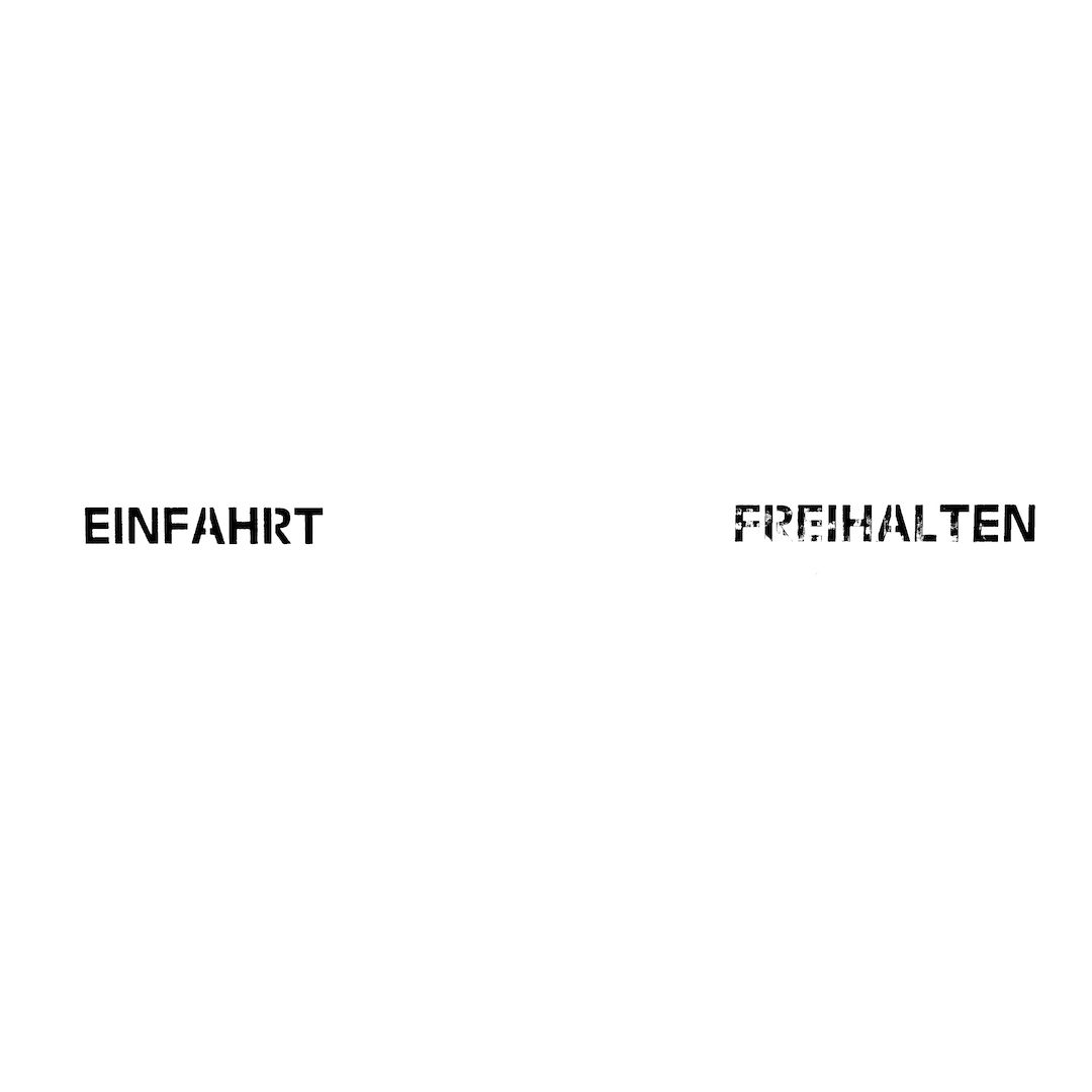abstract black and white image letterforms