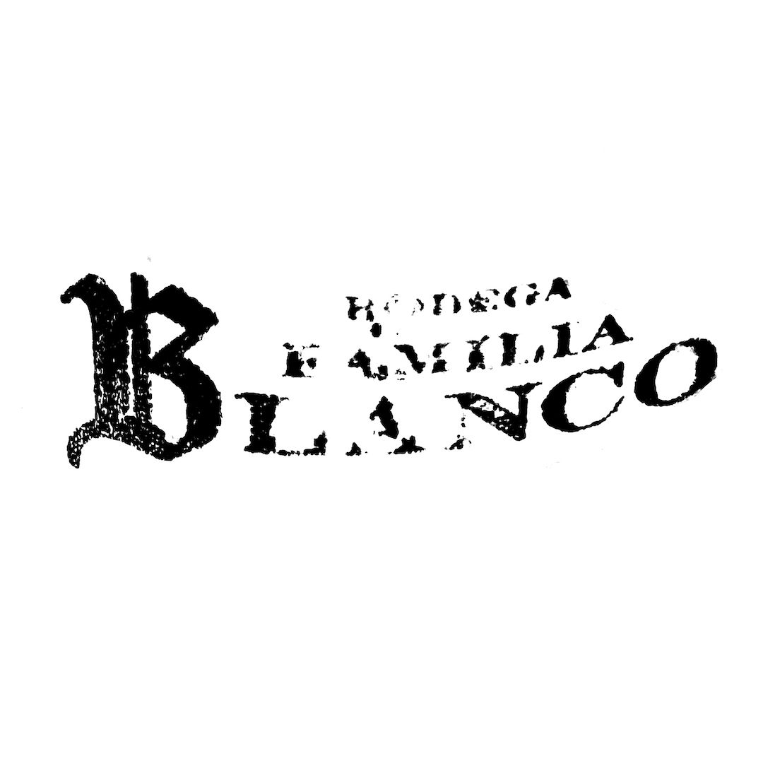abstract black and white image letterforms