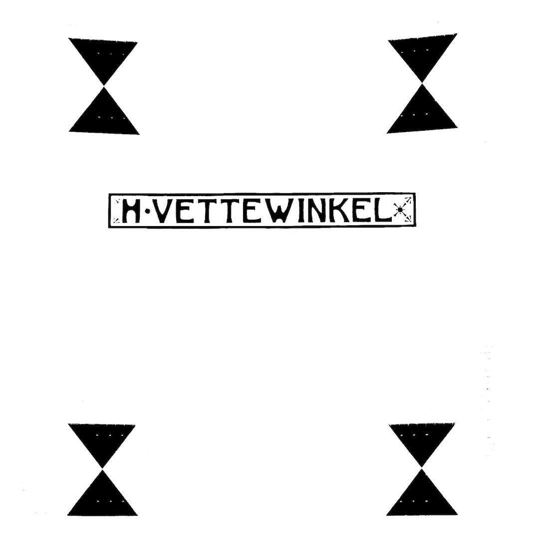 abstract black and white image letterforms
