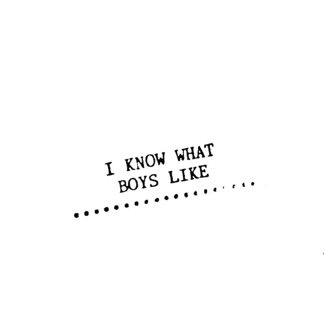 abstract black and white image letterforms