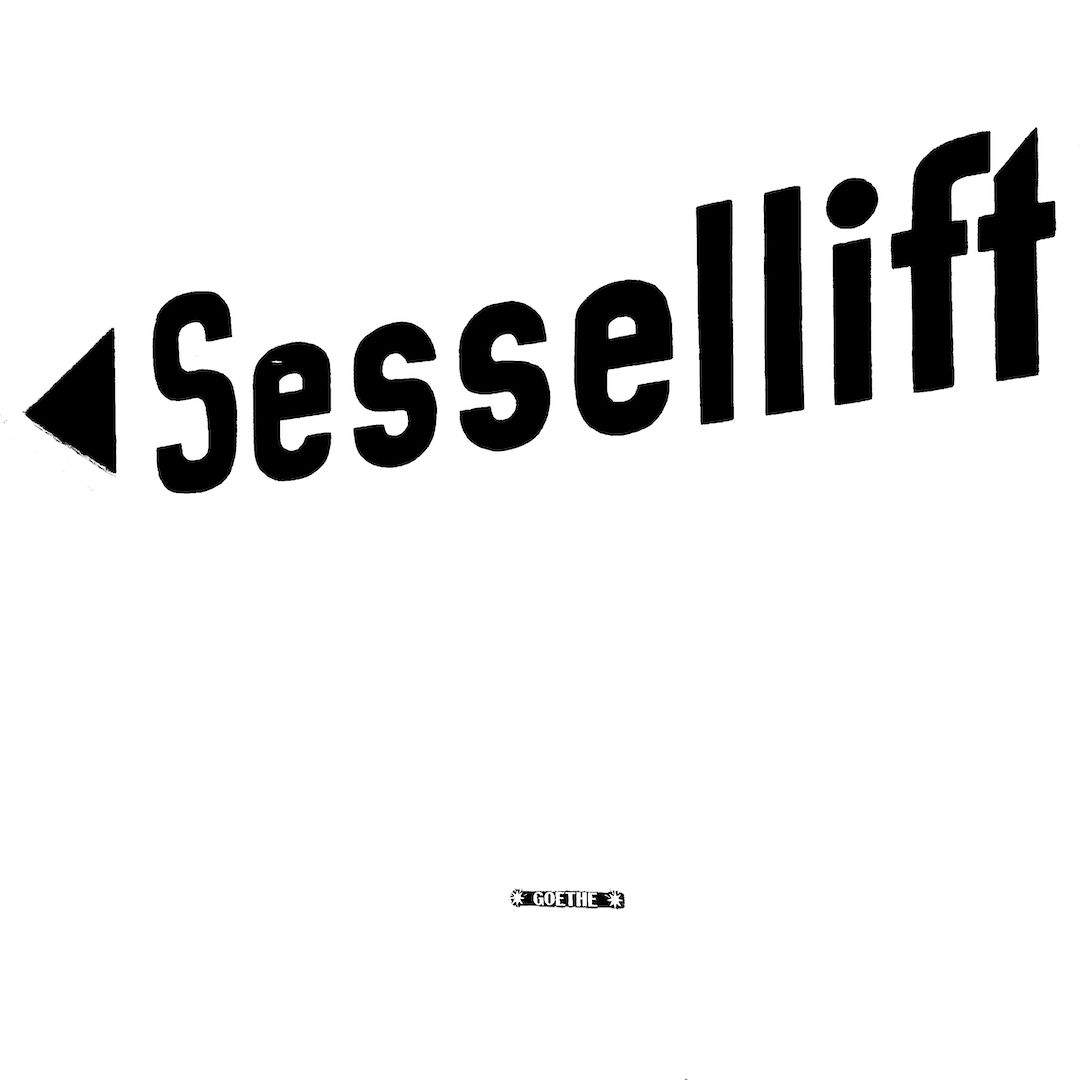 abstract black and white image letterforms