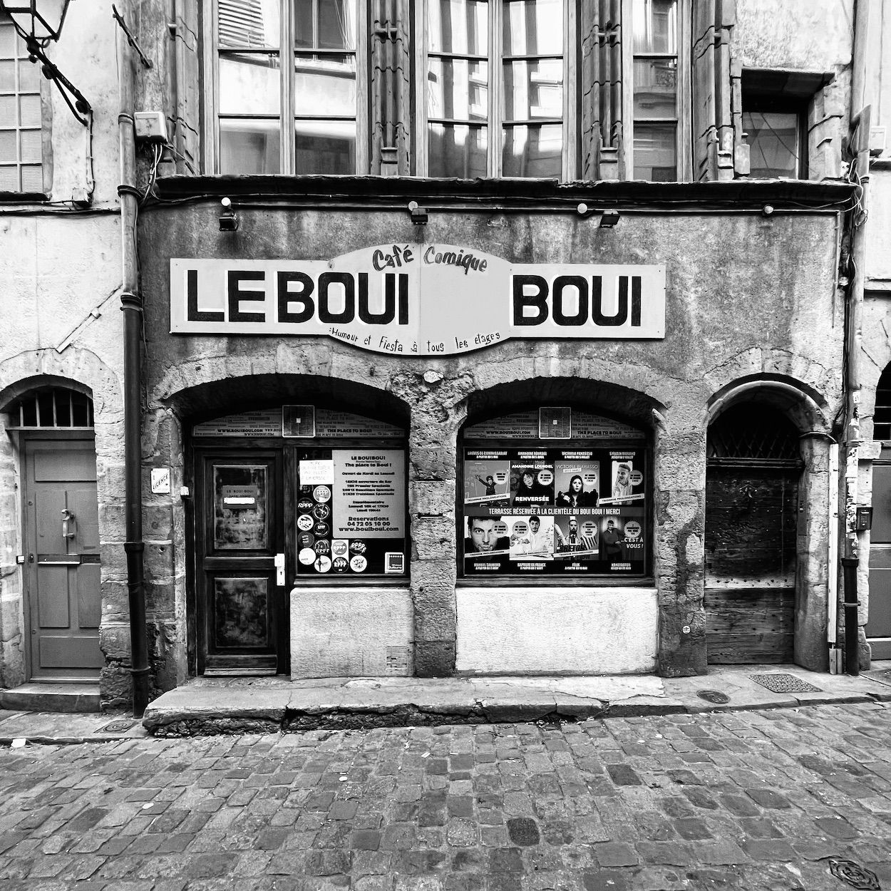 photograph of a doorway, France