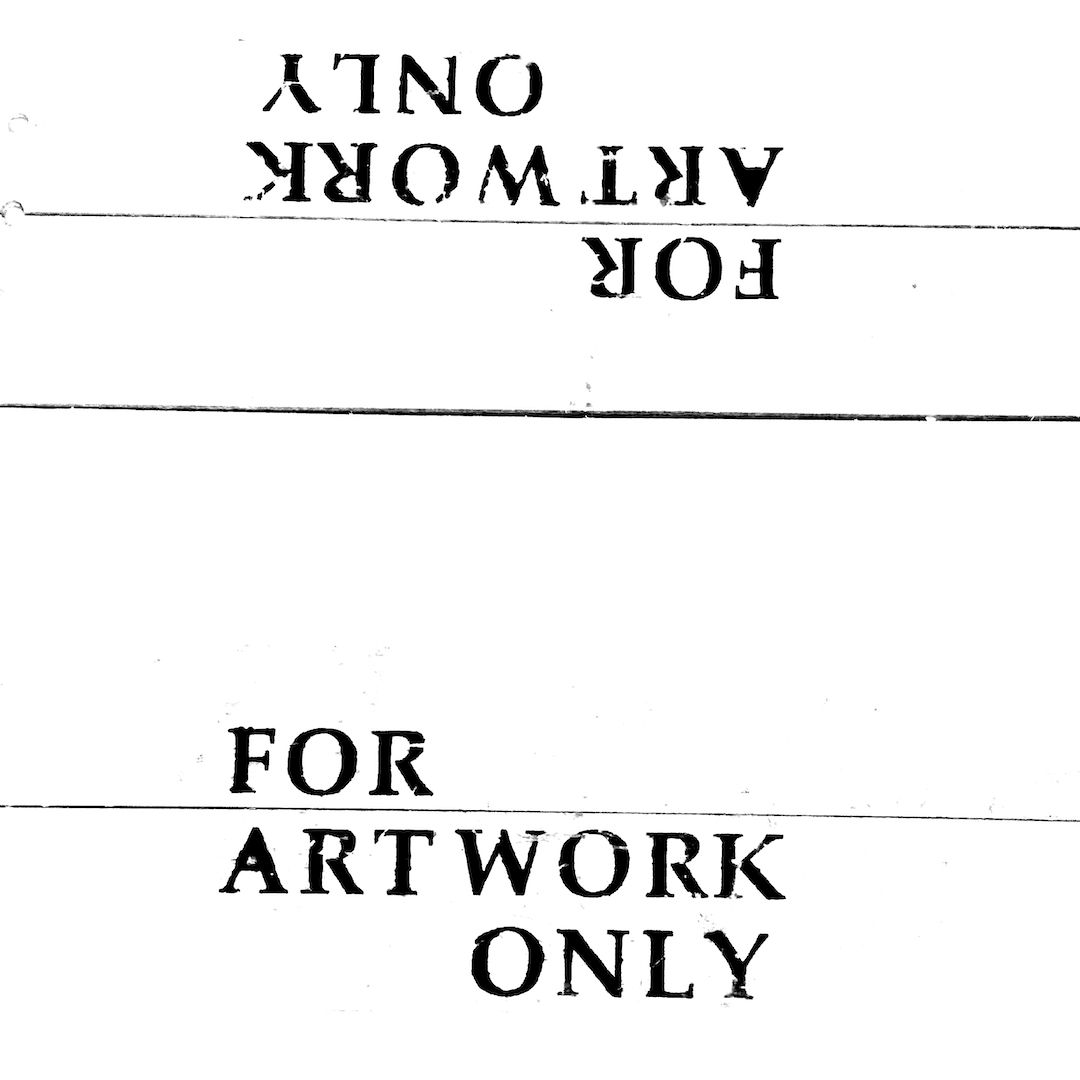 abstract black and white image letterforms