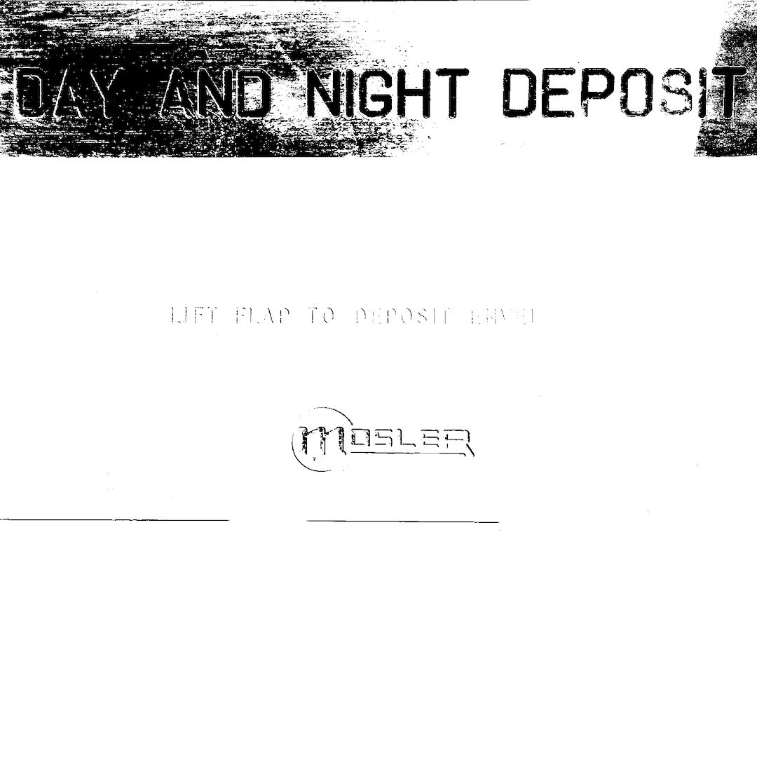 abstract black and white image letterforms