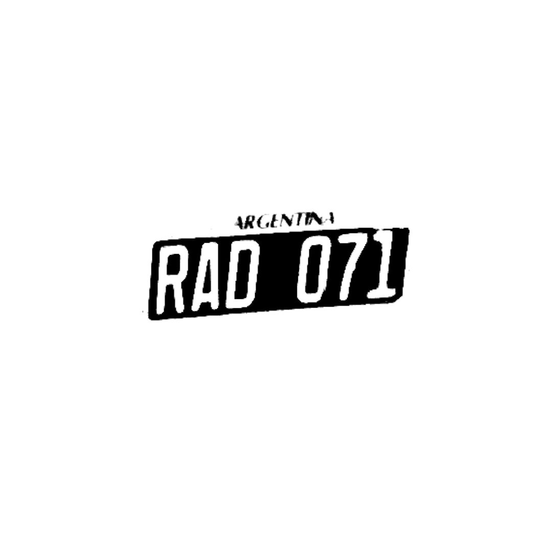 abstract black and white image letterforms