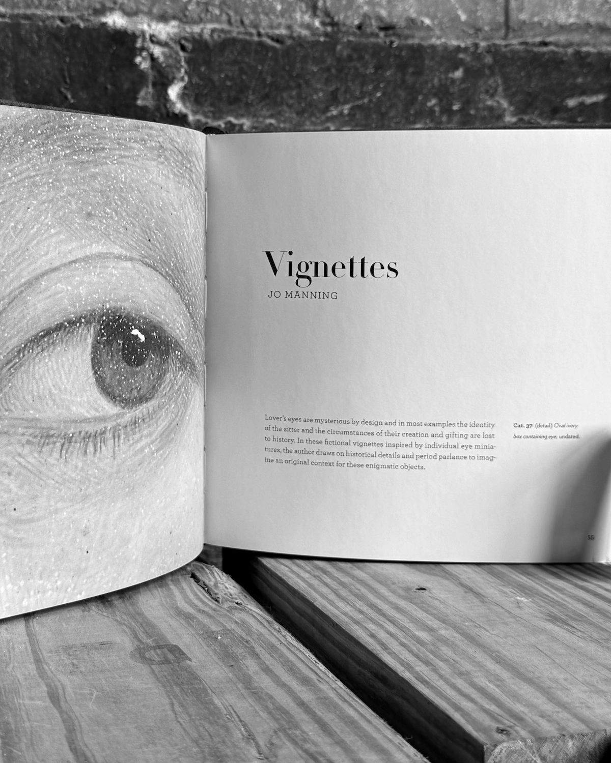 black and whtie image of the cover of a book