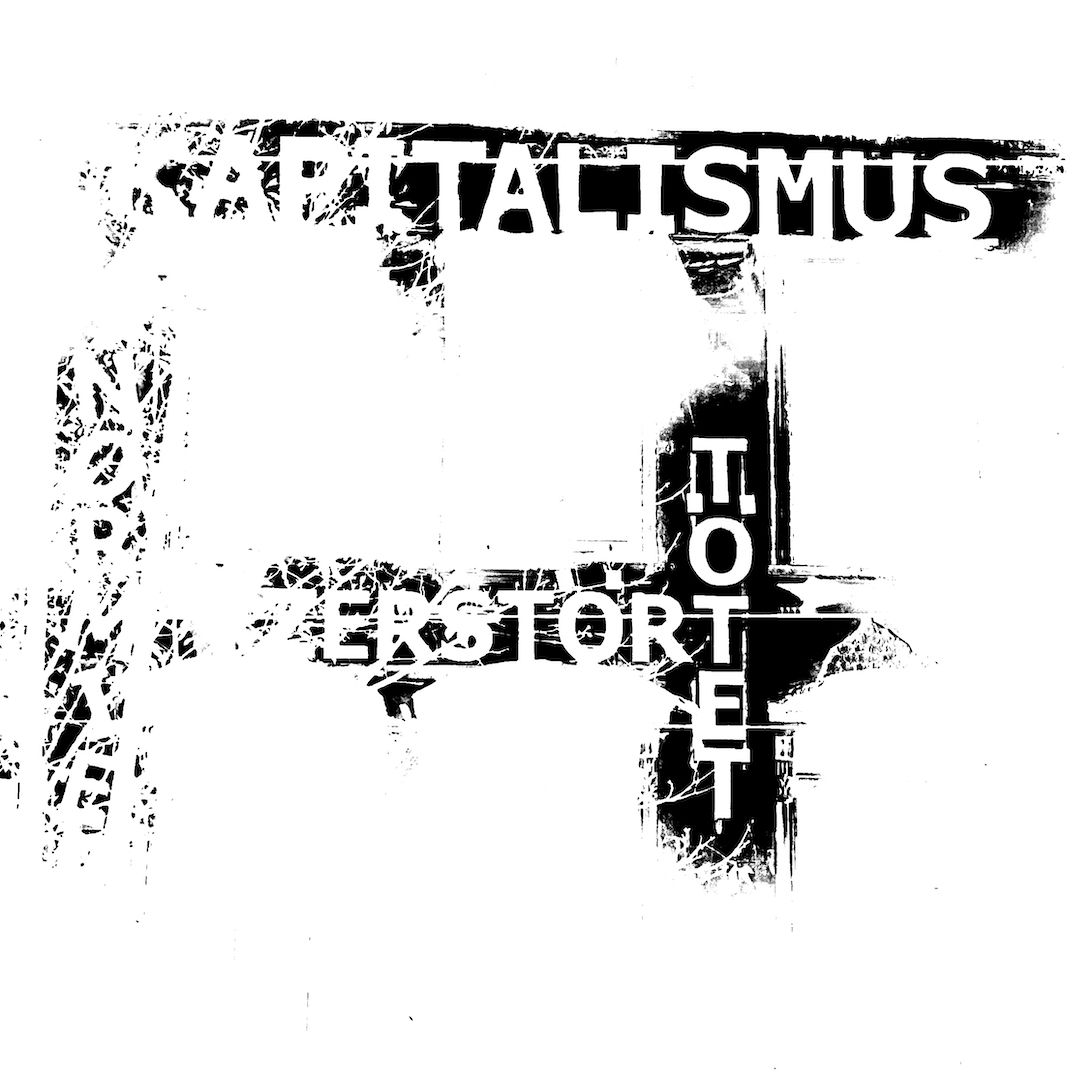 abstract black and white image letterforms