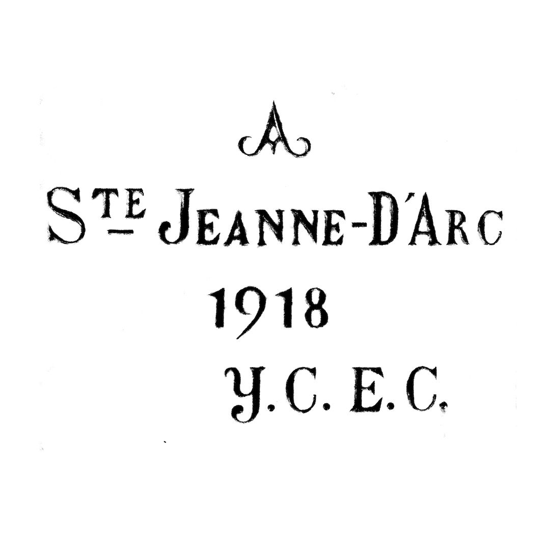 abstract black and white image letterforms