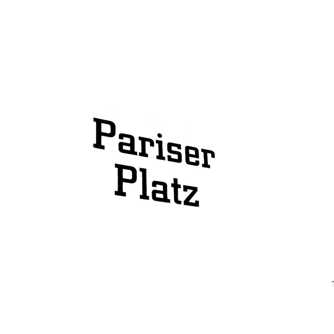 abstract black and white image letterforms
