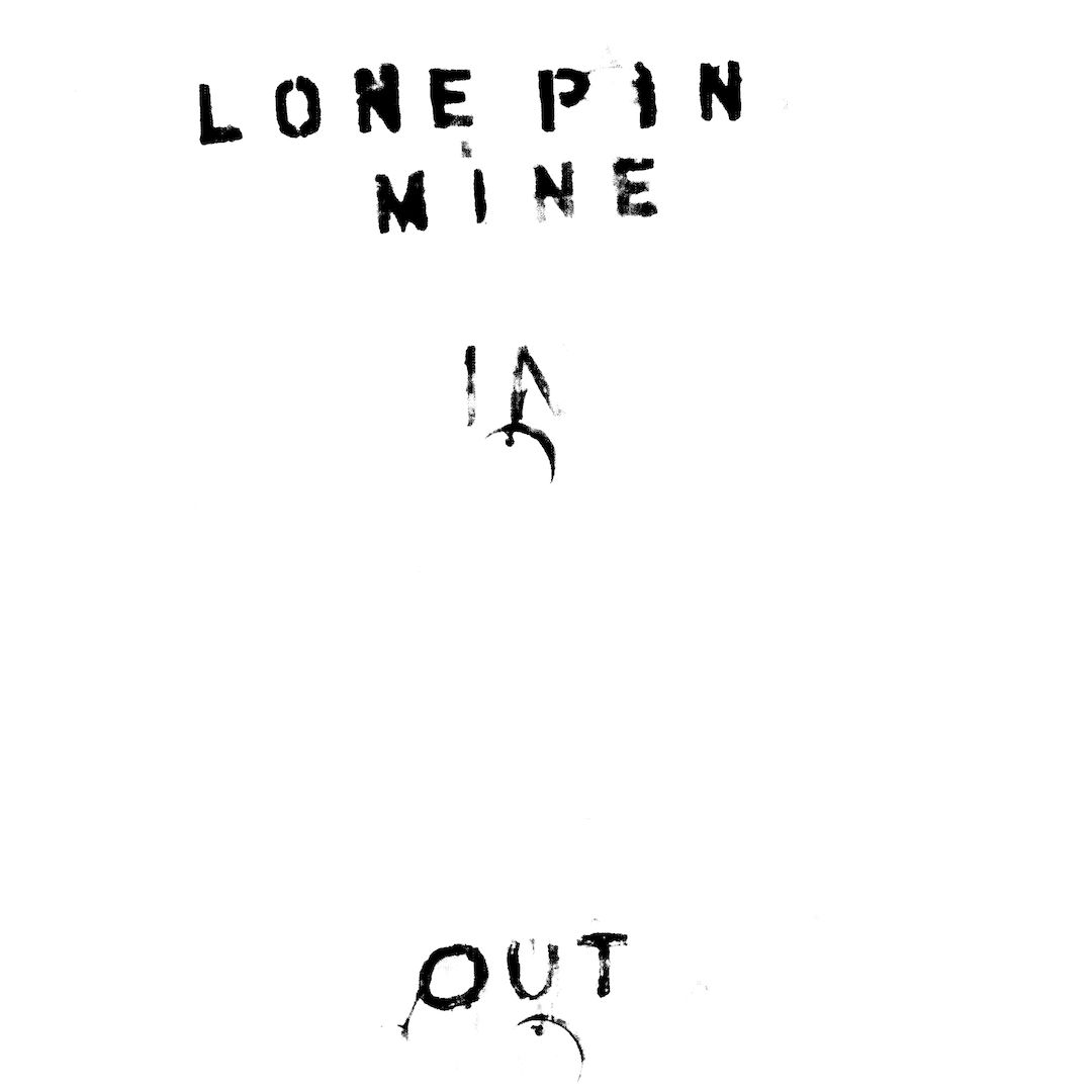 abstract black and white image letterforms