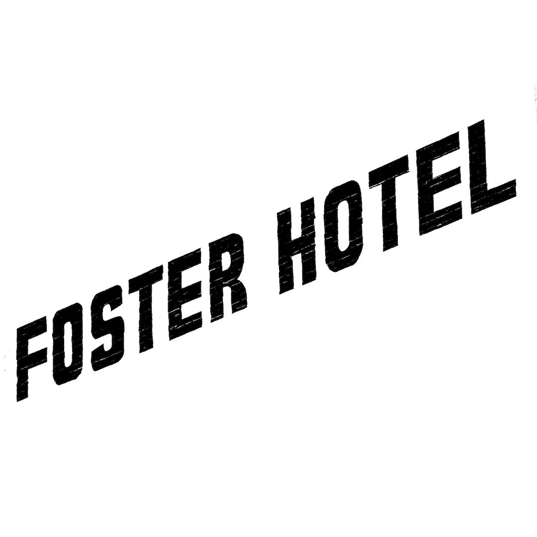 abstract black and white image letterforms