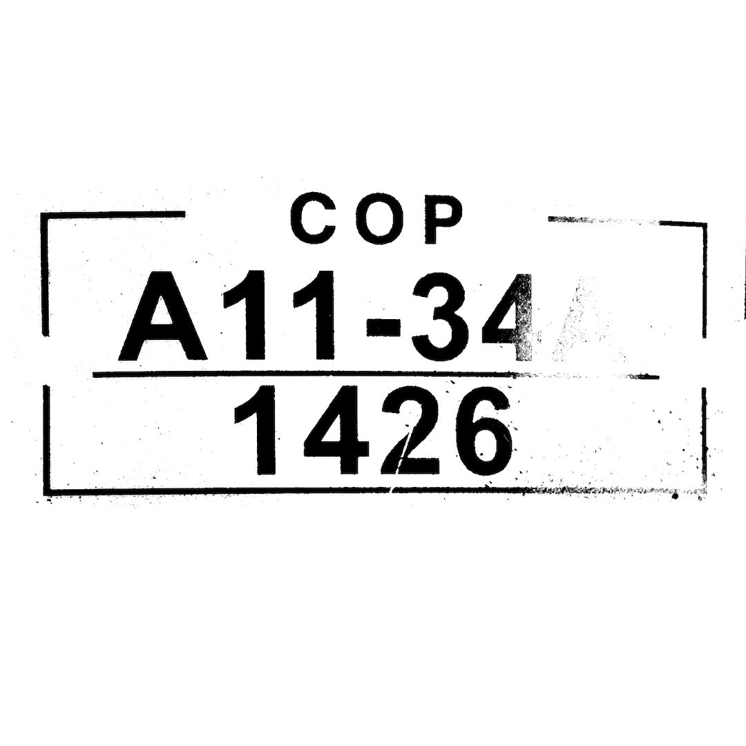 abstract black and white image letterforms