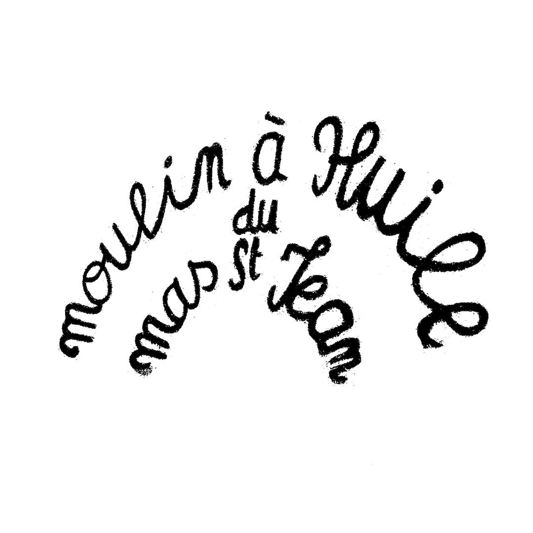abstract black and white image letterforms