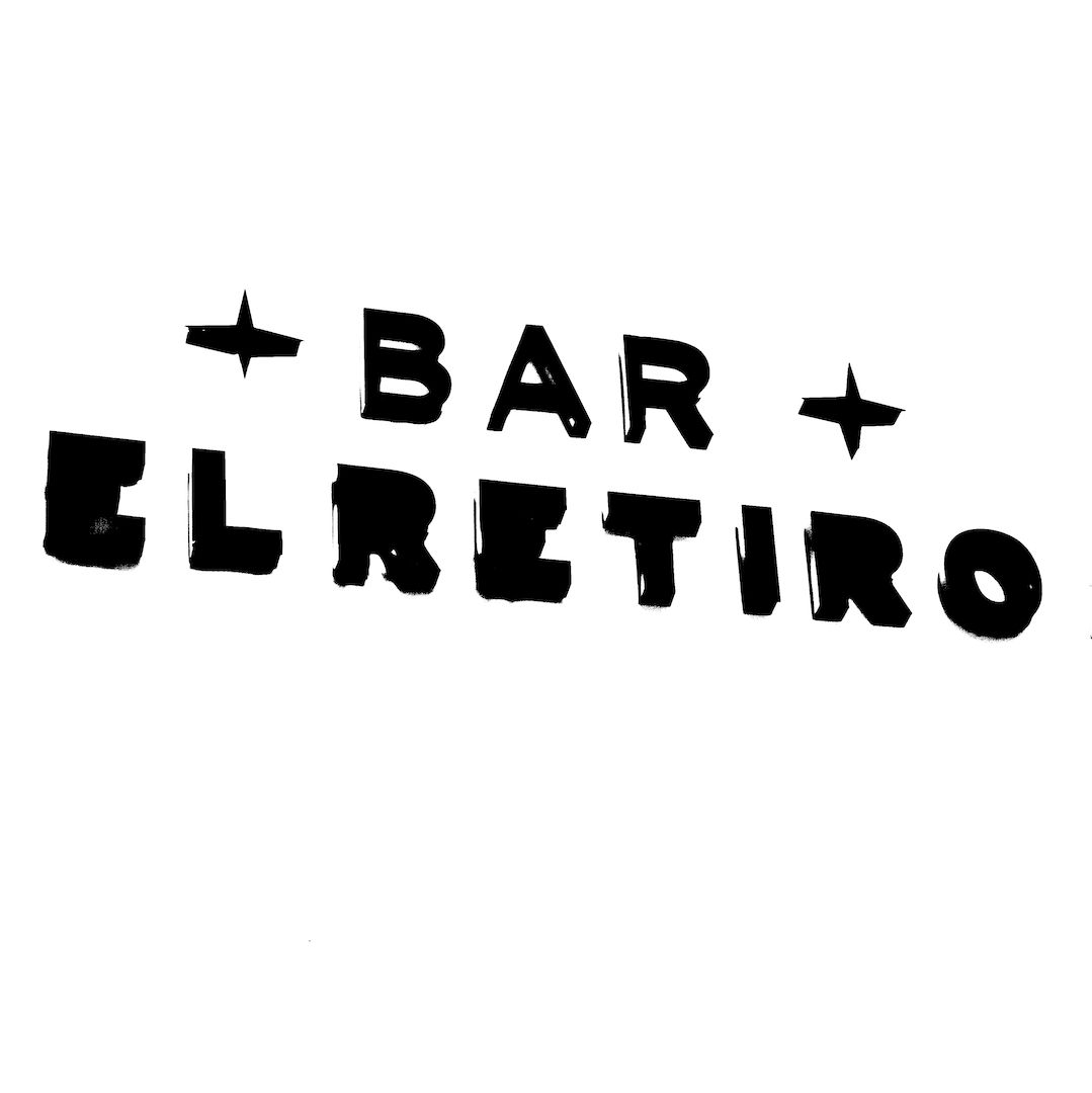 abstract black and white image letterforms