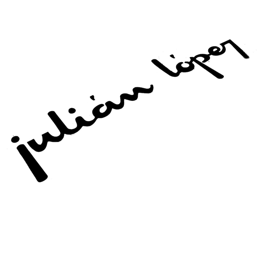 abstract black and white image letterforms