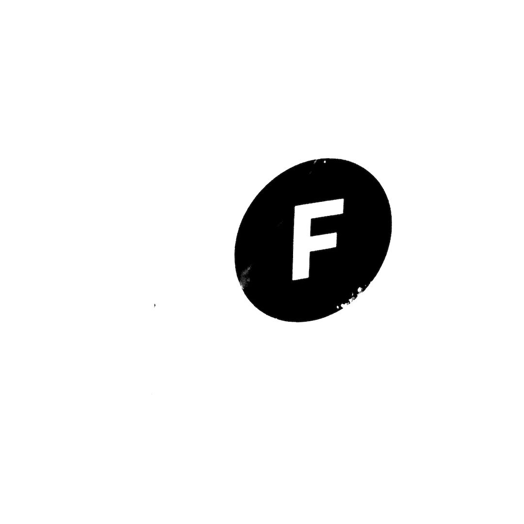 abstract black and white image letterforms