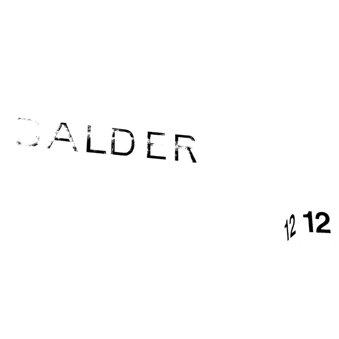abstract black and white image letterforms