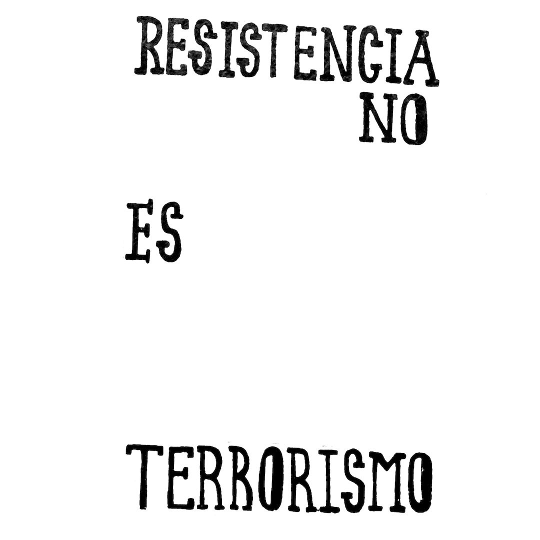 abstract black and white image letterforms