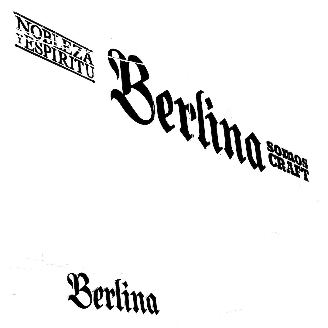 abstract black and white image letterforms