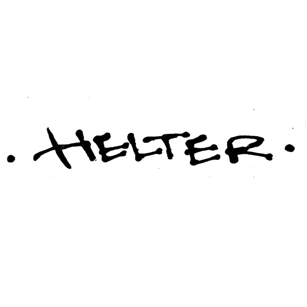 abstract black and white image letterforms