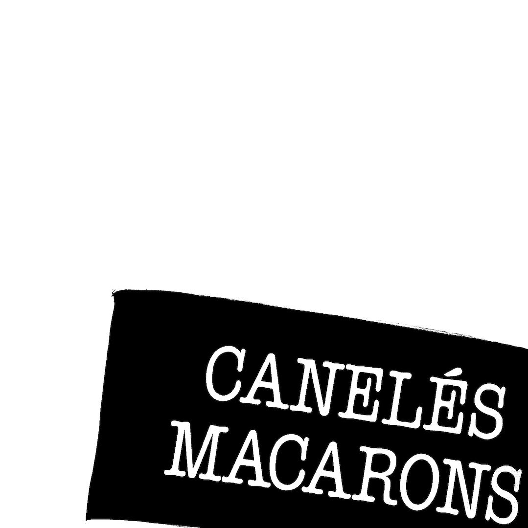 abstract black and white image letterforms