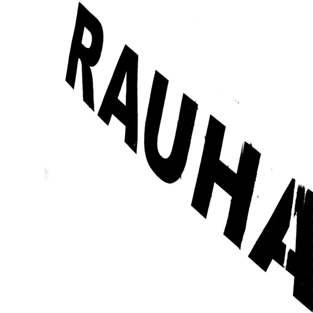 abstract black and white image letterforms