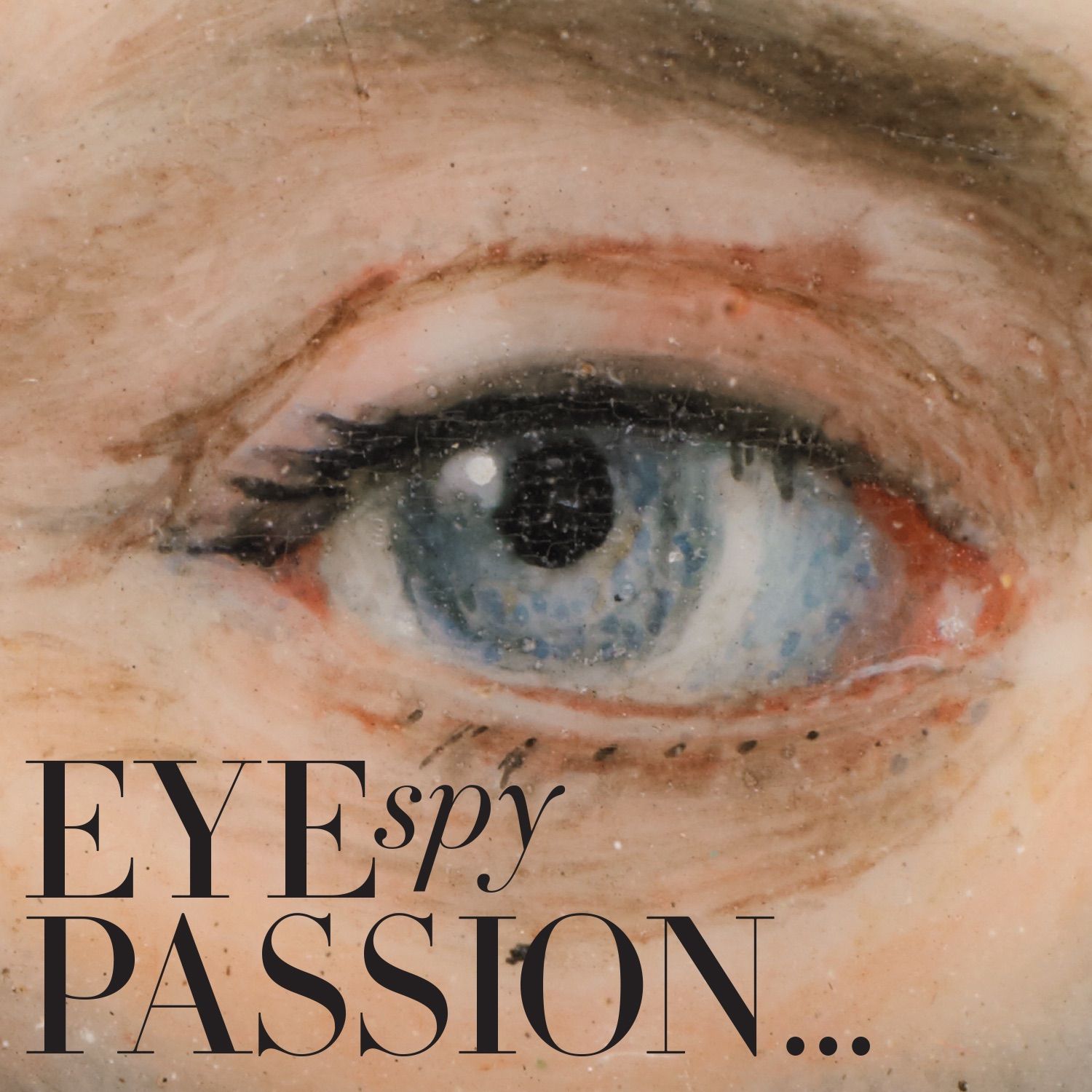 poster for an exhibition of eye miniatures