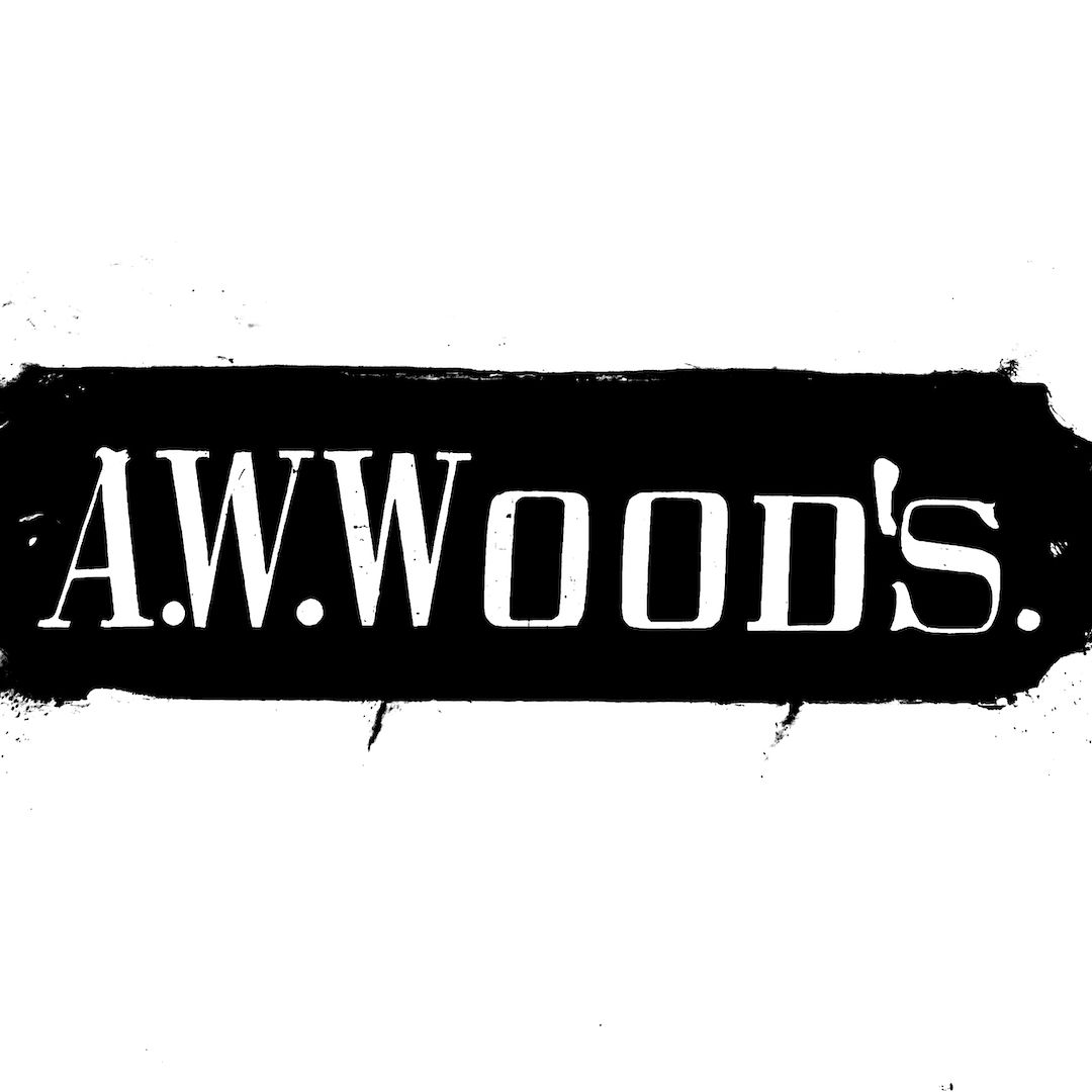 abstract black and white image letterforms