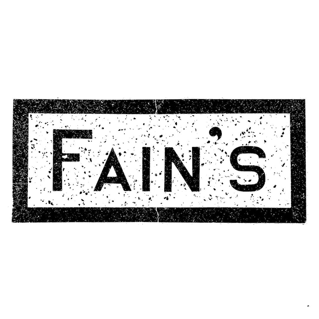 abstract black and white image letterforms