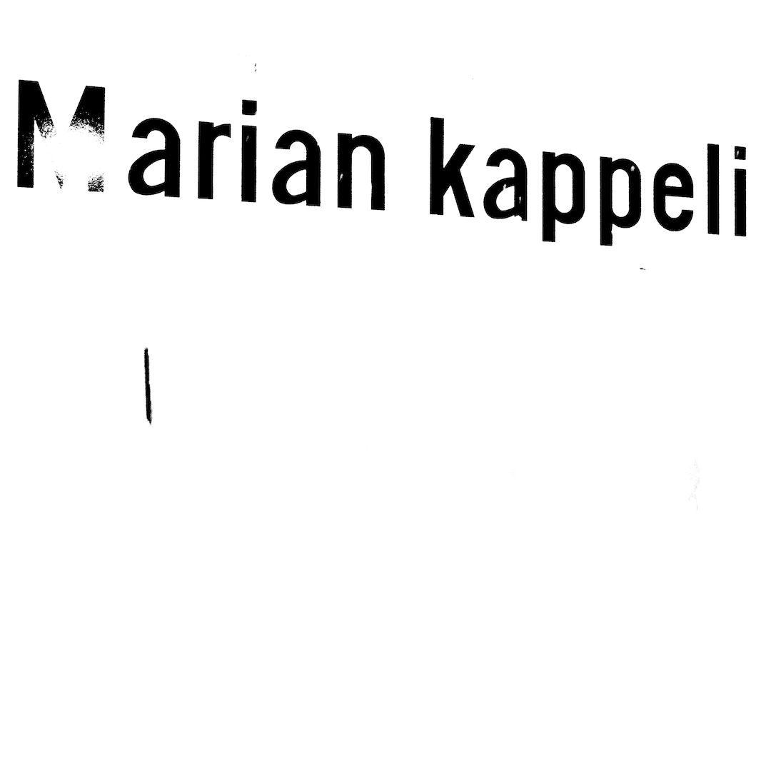 abstract black and white image letterforms
