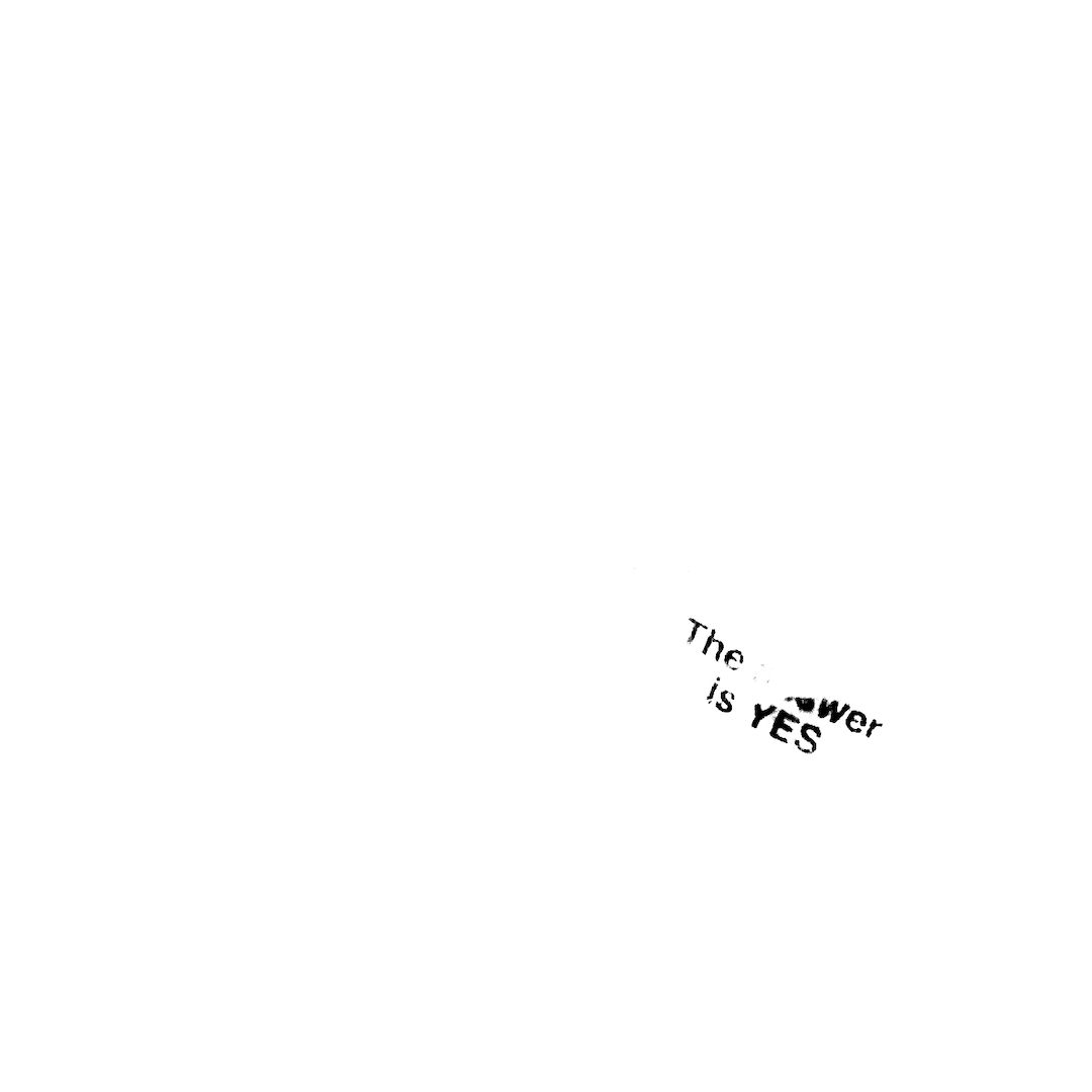 abstract black and white image letterforms