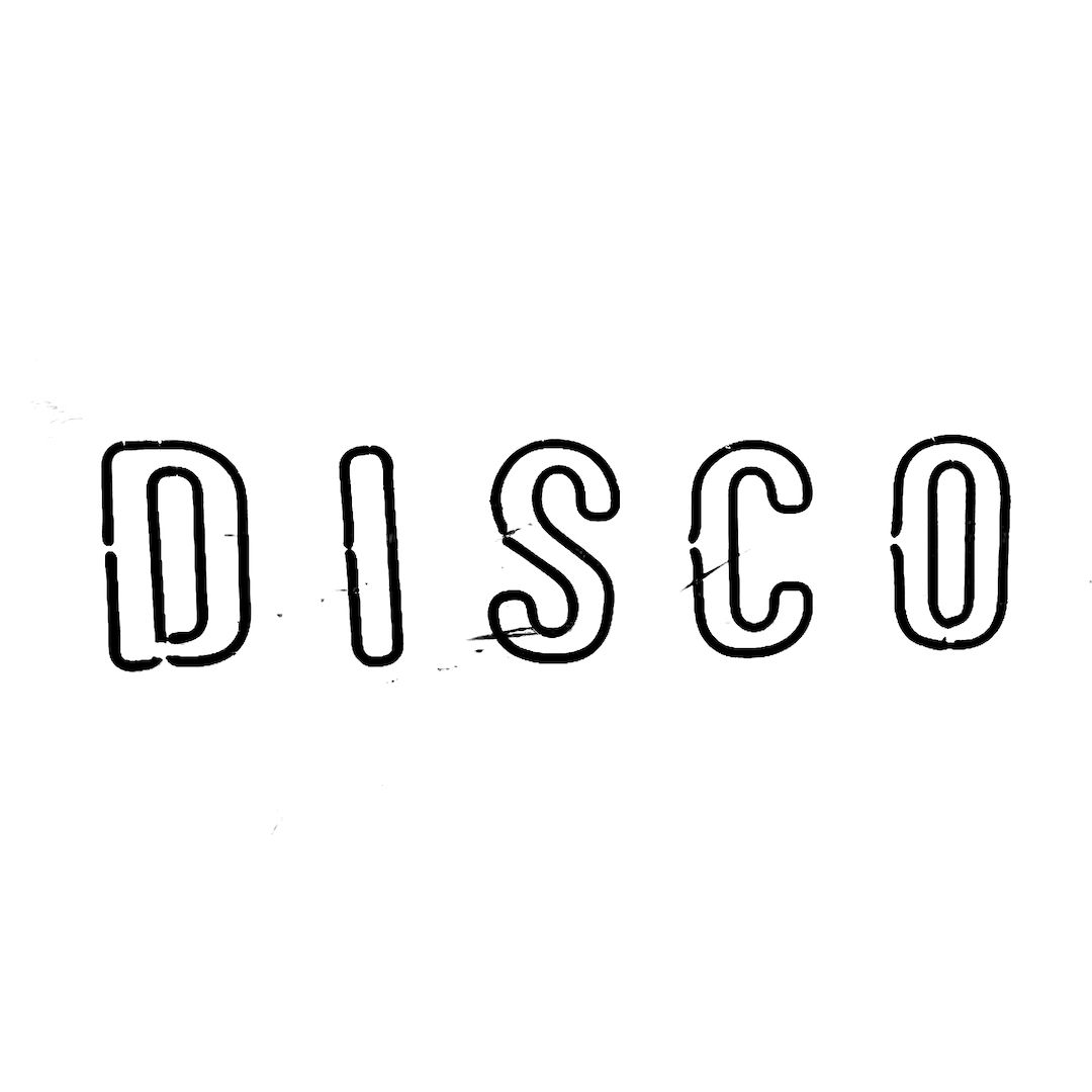 abstract black and white image letterforms