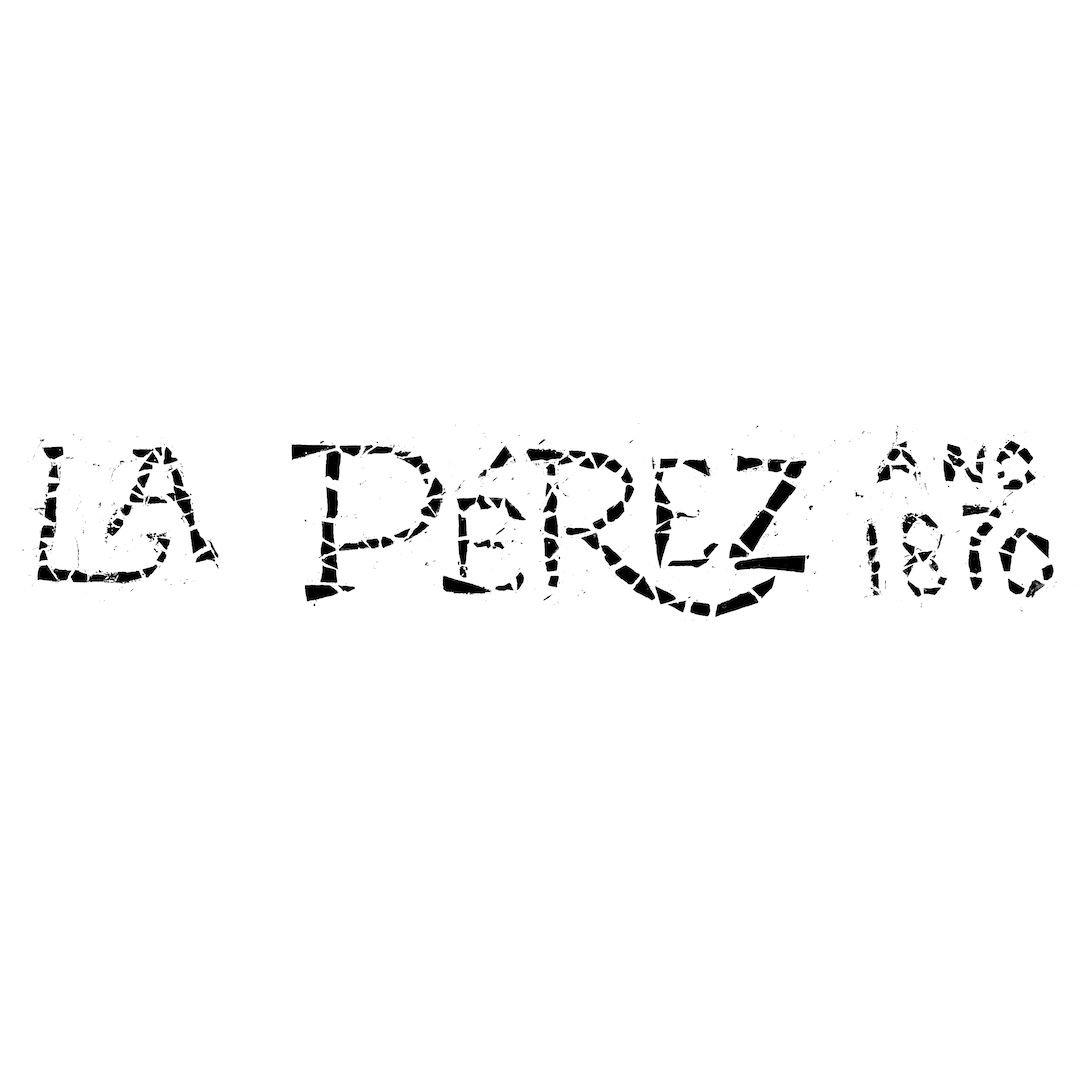 abstract black and white image letterforms