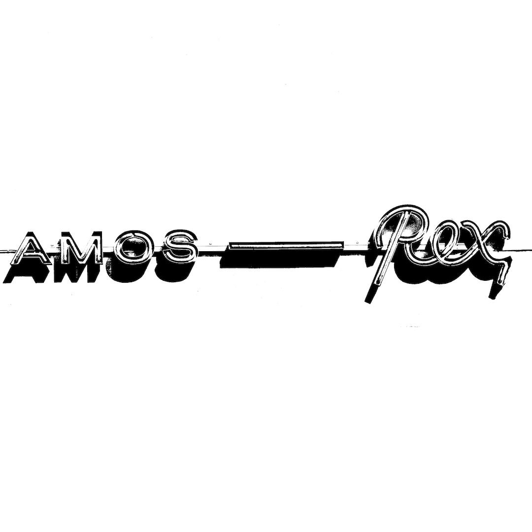 abstract black and white image letterforms