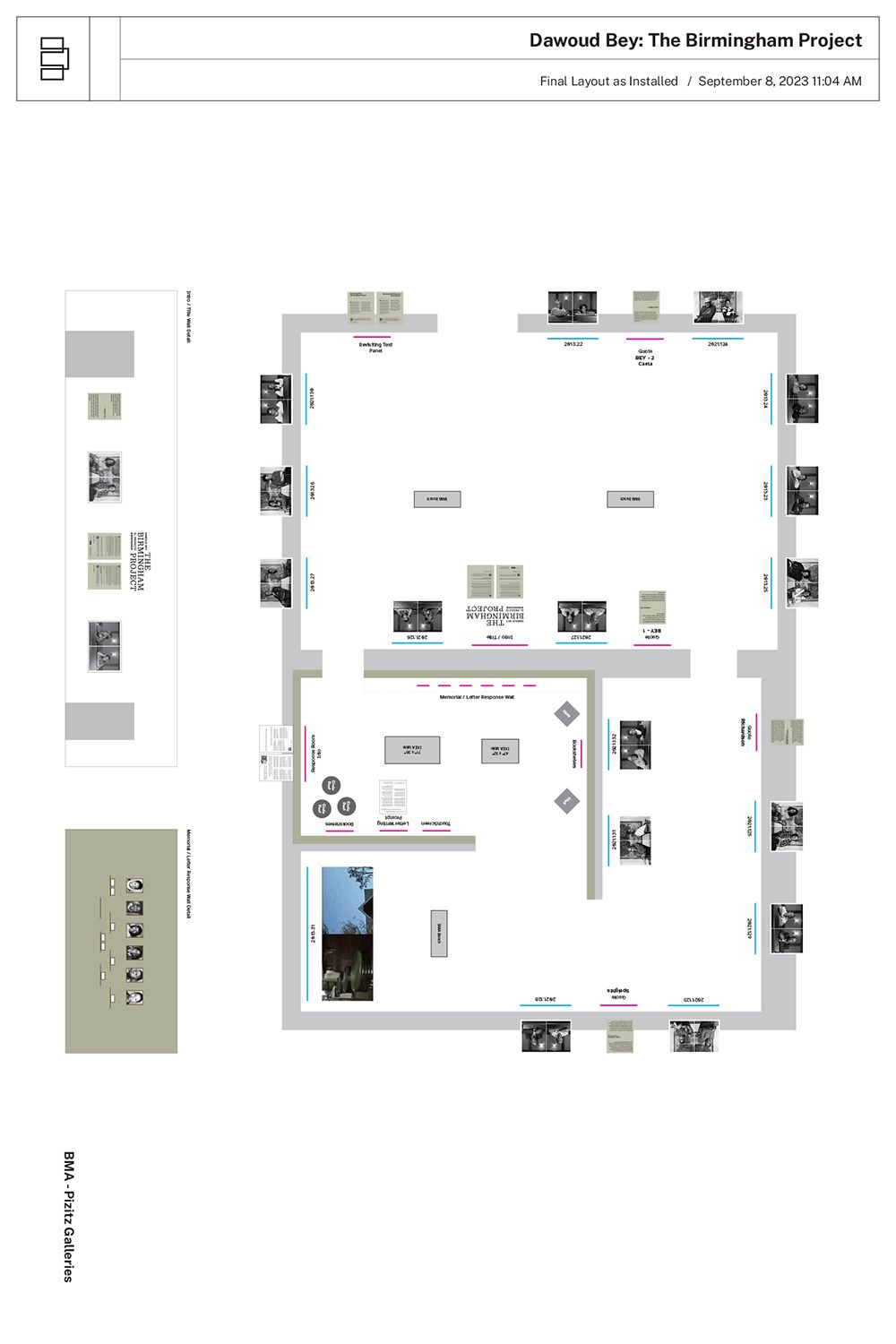 image of a exhibition layout