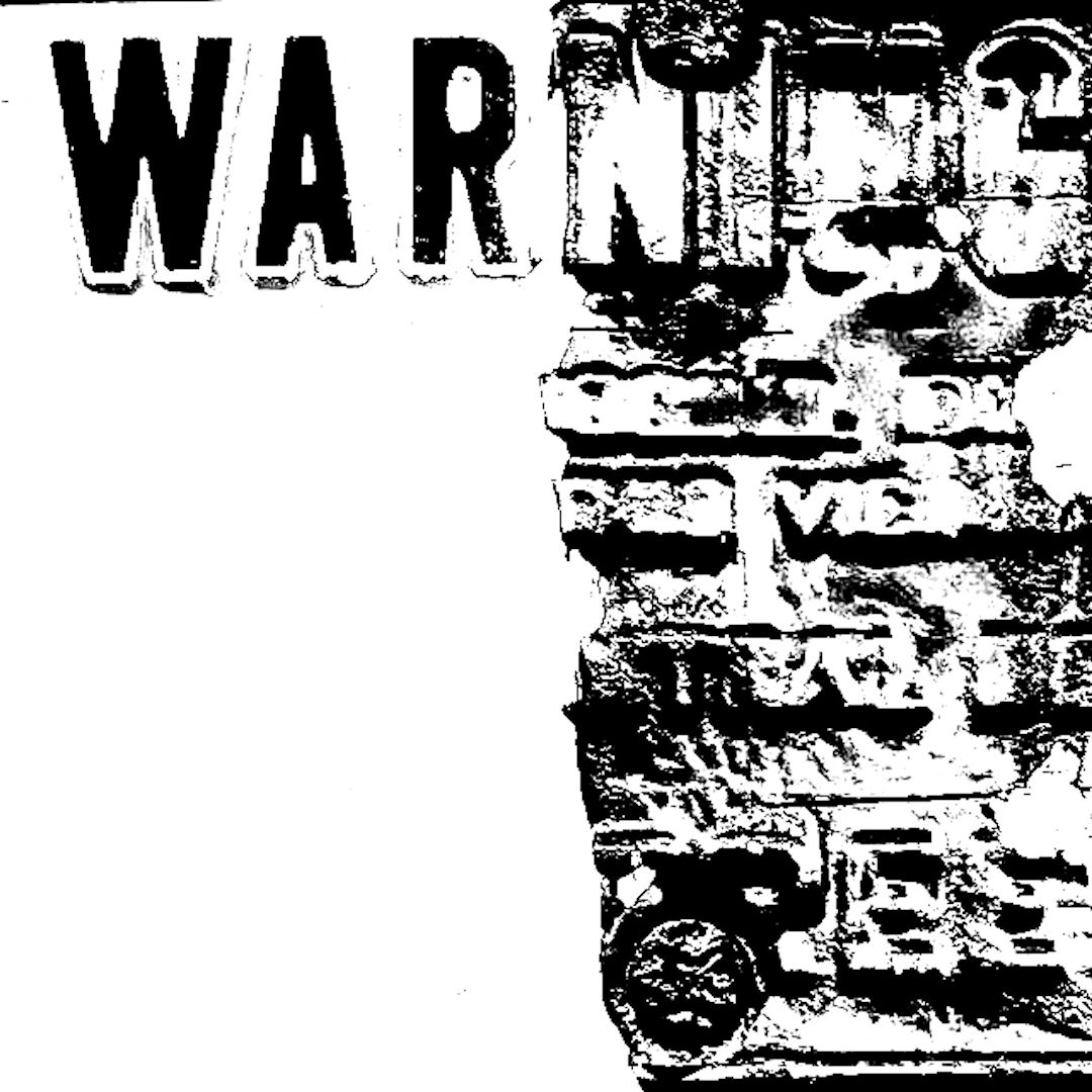 abstract black and white image letterforms