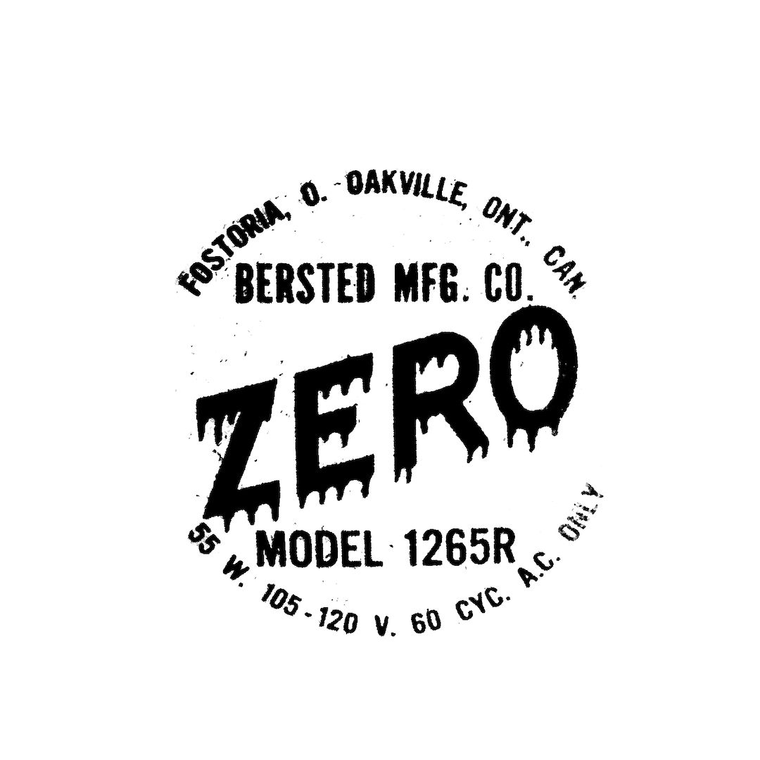 abstract black and white image letterforms