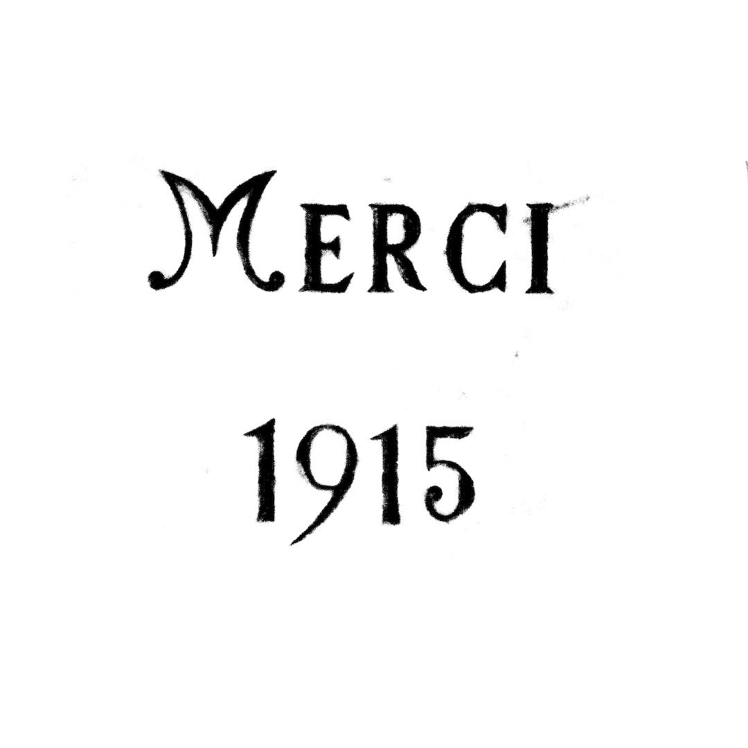 abstract black and white image letterforms