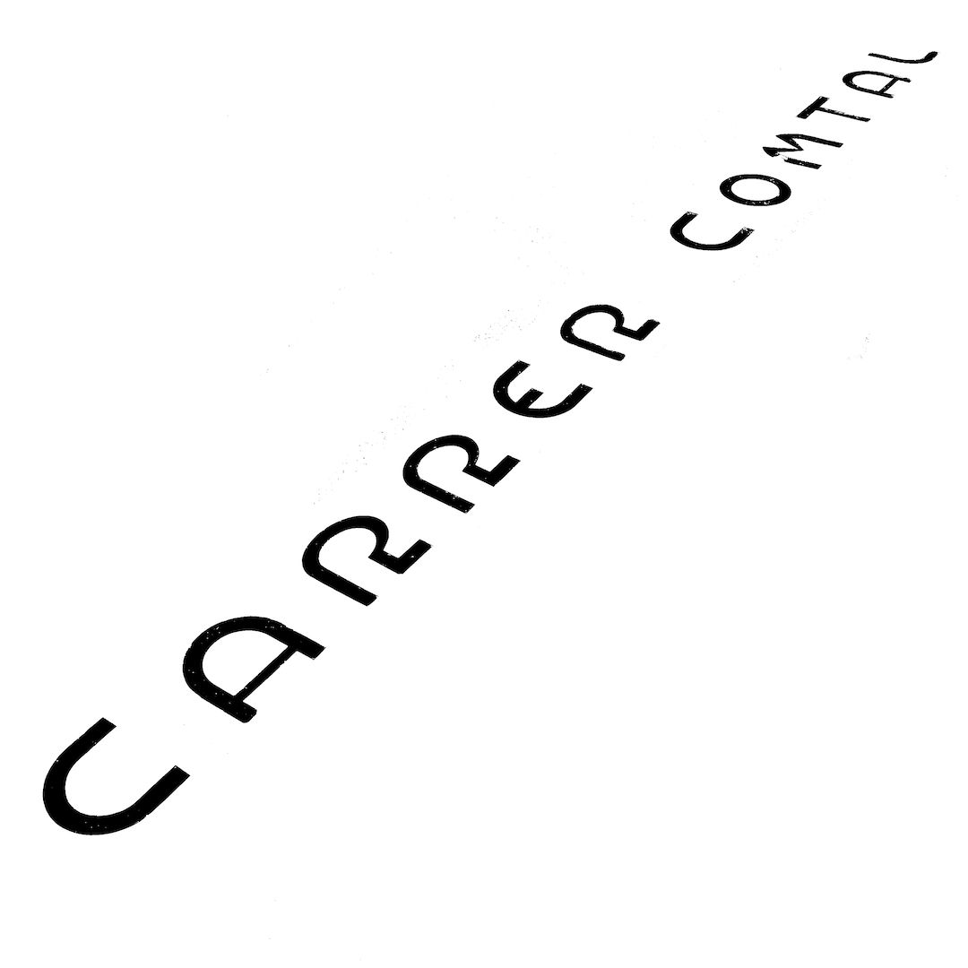 abstract black and white image letterforms