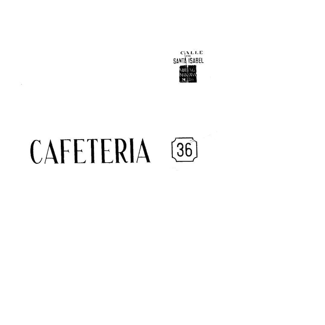 abstract black and white image letterforms