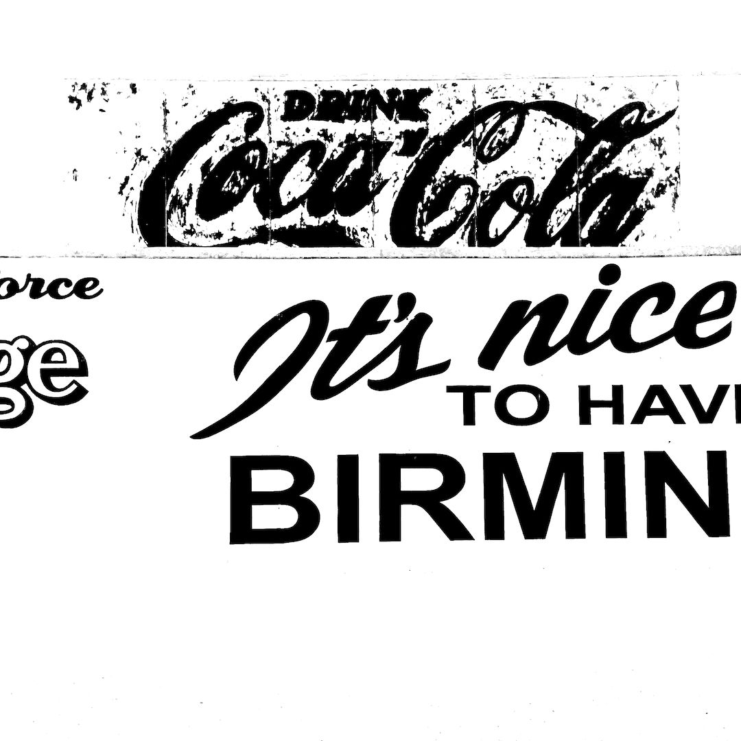 abstract black and white image letterforms